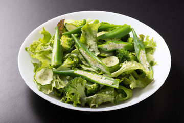 オクラのグリーンサラダ