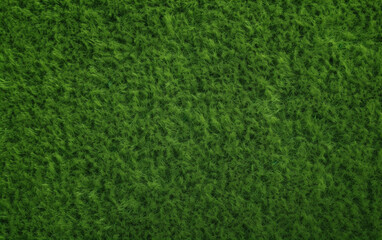 Fototapeta premium Top view artificial grass soccer field background texture