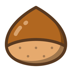 シンプルな栗