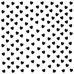 black heart background template