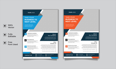 Business flyer template