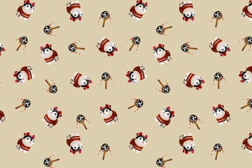 background, pattern, design, white, cute, vector, cartoon, animal, nature, blue, texture, 