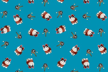 background, pattern, design, white, cute, vector, cartoon, animal, nature, blue, texture, 