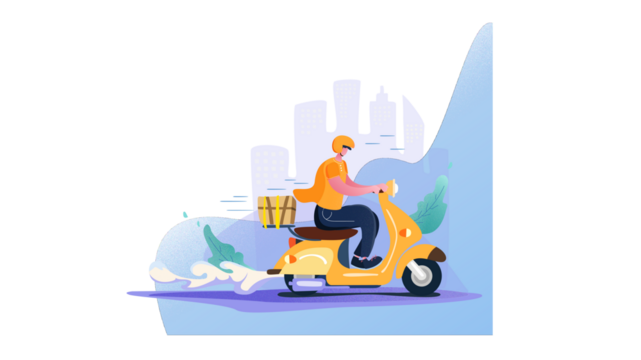 Shipper Delivery Lading Page Template