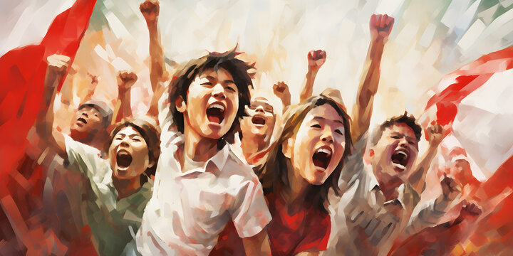 Indonesian Independence Day Children and Youth Poster