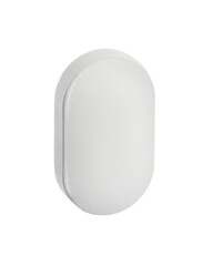 Obraz premium One pill isolated on white. Drug therapy