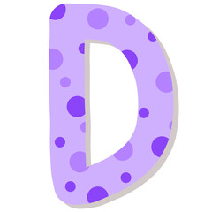 letter a D