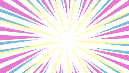 Fototapeta premium Retro comic background illustration. Perfect for comic design, background, website, wallpaper, greeting card, invitation card, banner