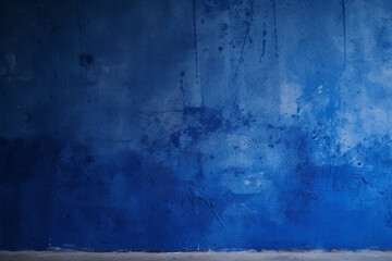 Royal Blue Wallpaper, Flat Frontal Texture with Fine Graining, Modern Concrete Feel. Generative AI