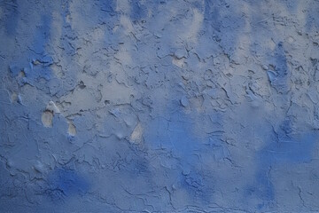Fototapeta premium Royal Blue Wallpaper, Flat Frontal Texture with Fine Graining, Modern Concrete Feel. Generative AI