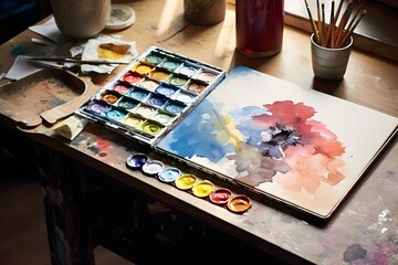 Watercolor Wonder - Capturing Art in Progress