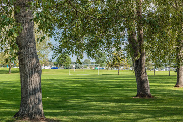 Atlantic Park in the city of Saskatoon, Canada