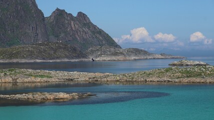 Obraz premium île de Skrova, Lofoten, Norvège