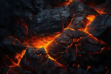 lava flows surface
