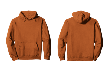 Autumn Hoodie Front and Back View