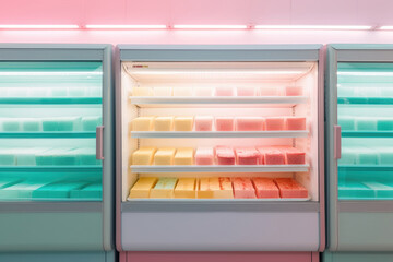 Dreamy Pastel Ice Cream Parlor Decor