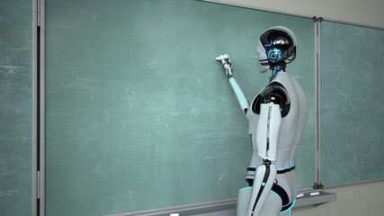 Humanoid Robot Teacher © Alexander Limbach