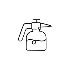 Garden Sprayer Line Style Icon Design