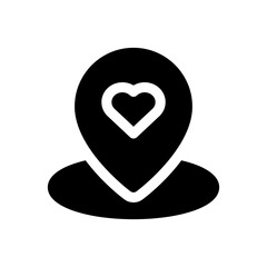 location glyph icon