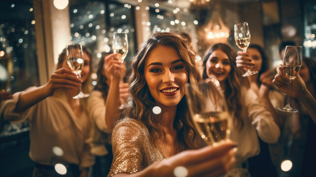 Champagne Celebration with Influencers