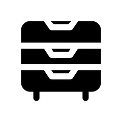 drawers glyph icon