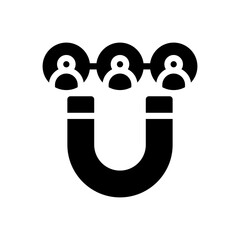 engagement glyph icon