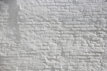 White brick wall backgrounds, brick room, interior textured, wall background