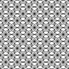 Seamless pattern. Modern stylish texture. Repeating geometric star pattern. Simple graphic design.