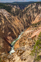 Grand Canyon of the Yellowstone, Wyoming