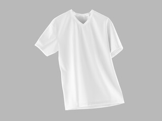 T-Shirt White Blank Mockup