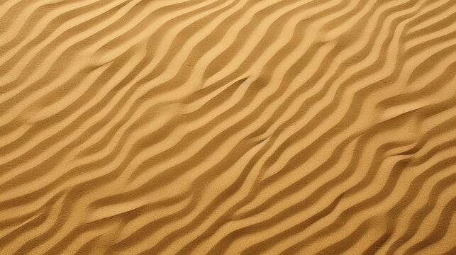 beautiful waves in a sand desert, wallpaper artwork, ai generated image