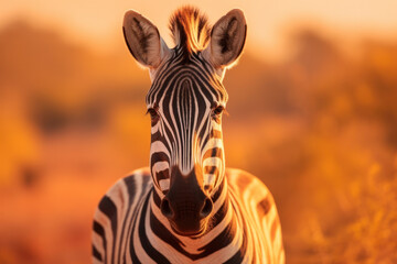 Zebra, Wildlife Photography, Generative AI