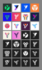 logo design letter y