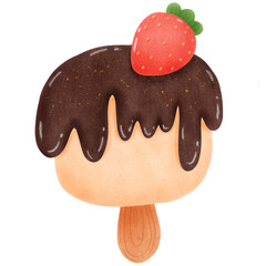 chocolate vanilla ice cream