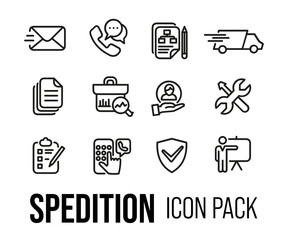 Spedition icon pack