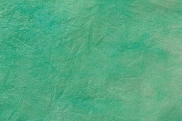 和紙のテクスチャー　緑色