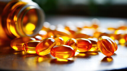 Vitamin D Supplement on Display