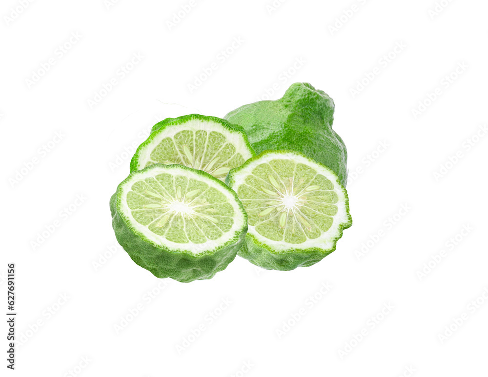 Canvas Prints bergamot slices on transparent png