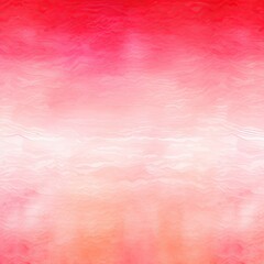 Bright red watercolor texture on white paper background. generative ai