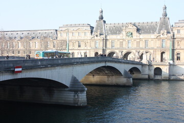 Bridge over river in europe