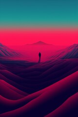 Fototapeta premium futuristic desolation