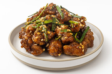 Chinese style Kkanpunggi on white background