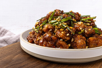 Fried Chicken Kkanpunggi with Chinese Sauce
