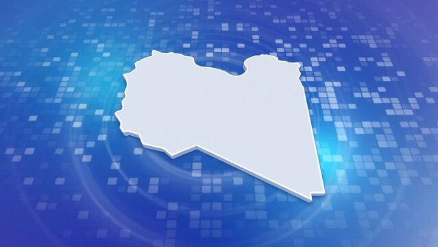 Libya 3D Map on Minimal Background
Multi Purpose Background with Ripples and Boxes with 3D Country Map
Useful for Politics, Elections, Travel, News and Sports Events
