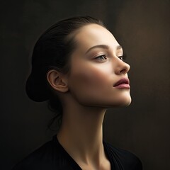 Portrait of a beautiful woman