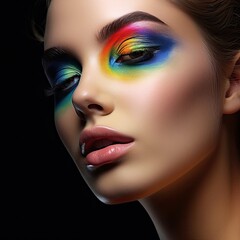 Portrait of a beautiful woman