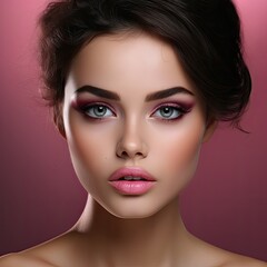 Portrait of a beautiful woman