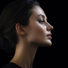 Portrait of a beautiful woman