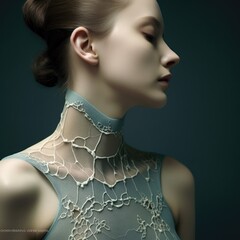 Portrait of a beautiful woman