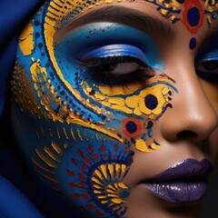 Portrait of a beautiful woman